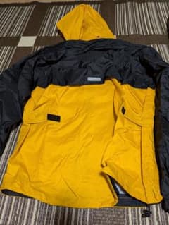 GOLDWIN 雨具 上下セット イエロー/ブラック Oサイズ（XL）未使用