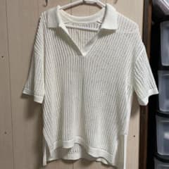 GU  新品レディース　メッシュ　トップスのサムネイル