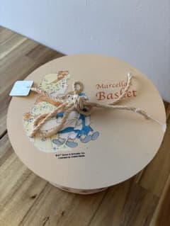 Marcella and Raggedy Ann & Andy Sewing Basket (Antique)