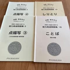 ピグマリオン能力育成問題集　4冊のサムネイル