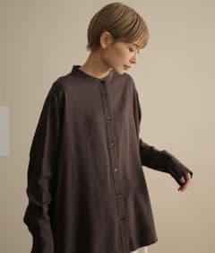 rem closet スタンドカラーシャツのサムネイル