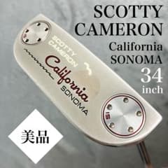 スコッティキャメロン カリフォルニア ソノマ パター タイトリスト 34