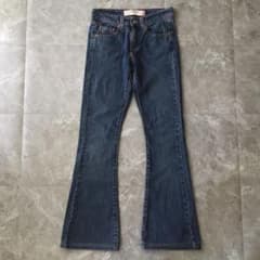 00s Levi‘s フレアデニム ブーツカット レディース y2k アメカジ