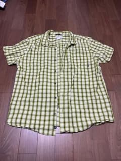 Columbia 半袖シャツ XXL グリーン系チェックのサムネイル