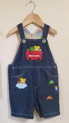 ミキハウス オーバーオール 90のサムネイル