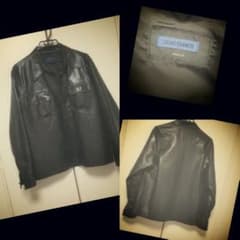 【USED】本革　シャツジャケットのサムネイル