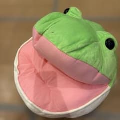 おとぼけケロピョン 座椅子クッション かえる - メルカリ