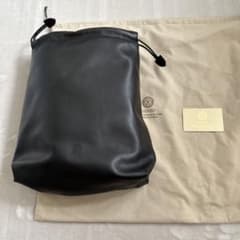 ガンゾ GANZO ペコラ 巾着 Lサイズ ブラック - メルカリ