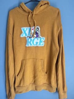 XLARGE ビッグプリントパーカー 古着のサムネイル