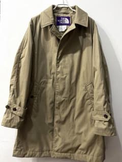 ザノースフェイスパープルレーベル　ビームス別注ステンカラーコート　S