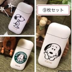 アイコスなどに◡̈⃝︎スヌーピー ステッカー9枚セットのサムネイル