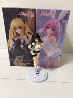 BiCute Bunniesモモ　ヤミ　フィギュア 2種+古手川 ToLOVEるのサムネイル