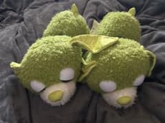 お茶犬 リョク すやすや L ぬいぐるみ リョク