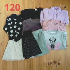 120 女の子 まとめ売り セット売り 冬 - メルカリ