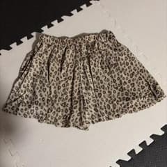 レオパード柄 ショートパンツ キュロットのサムネイル