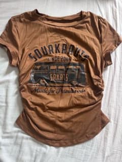 半袖Tシャツ ブラウン レディースのサムネイル