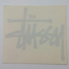 【正規品】stussy ステッカー　シルバーのサムネイル
