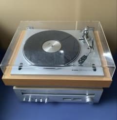 YAMAHAレコードターンテーブルYP-700C ステレオチューナーCT-600 YAMAHAレコードターンテーブルYP-700C ステレオチューナーCT-600