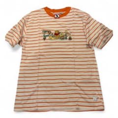 90年代 ヴィンテージ Disney くまのプーさん ボーダー Tシャツ