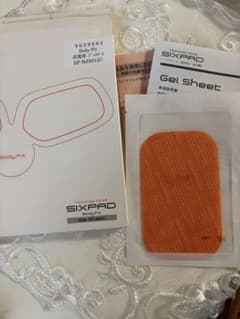 純正品】SIXPAD専用 ボディフィット 高電導ジェルシート - メルカリ