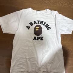 A BATHING APE ロゴ Tシャツ L ホワイトのサムネイル