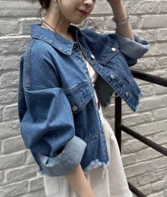 who's who chico ダメージ短丈Gジャンのサムネイル