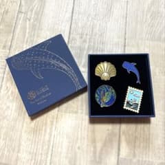 新品　万博カタール　海の生物デザイン ピンバッジ4個セット 新品 万博カタール 海の生物デザイン ピンバッジ4個セット - メルカリ