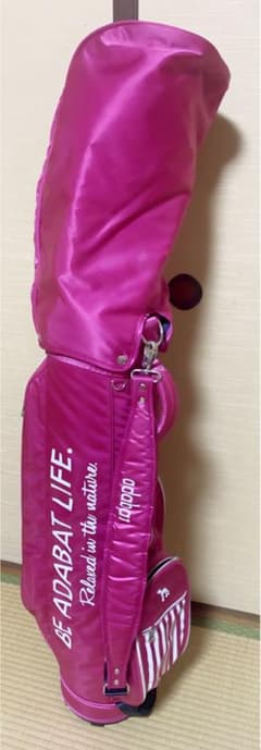 アダバット キャディバッグ ラズベリーピンク - メルカリ