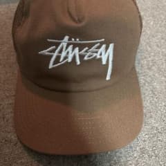 STUSSY キャップ ブラウン メッシュのサムネイル