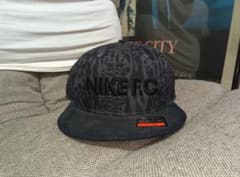 Nike FC キャップ 黒 迷彩柄のサムネイル
