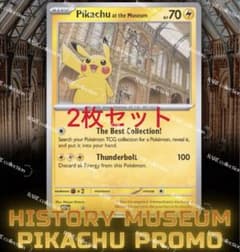 2枚Pikachu at the Museum ピカチュウ 博物館 ロンドン - メルカリ