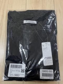 新品 BELLUNA PLUS ヒンヤリ綿100% Tシャツ 黒 Lのサムネイル