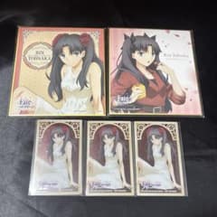 Fate HF 遠坂凛 色紙 クリアカード 5枚セット - メルカリ