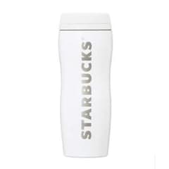 【新品】Starbucks ステンレスボトル ホワイト 355mlのサムネイル