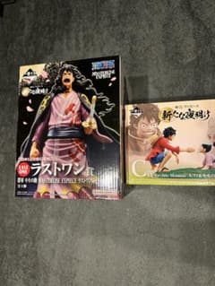 ワンピース 一番くじ 新たな夜明け ラストワン賞 将軍 モモの助　C賞とセットのサムネイル