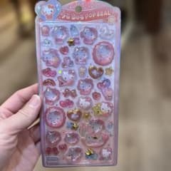 は*つ様 うるちゅるポップシール　キティー　新品未使用のサムネイル