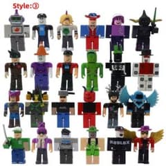 24時間内発送。値下げ再開。24体入Roblox フィギュアセットthreeのサムネイル