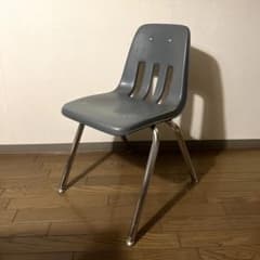 VIRCO 9000 Chair バルコ スタッキングチェア グレー VIRCO 9000 Chairバルコスタッキング チェア グラファイトグレー
