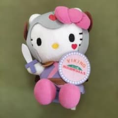 平成レトロ】西武園ハローキティ バイキング風ぬいぐるみ 希少レア ご