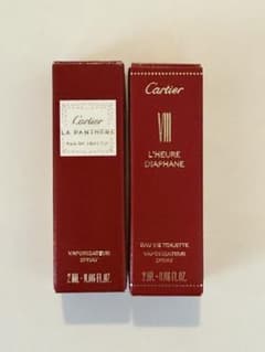 Cartier 香水 サンプル 2本セット - メルカリ