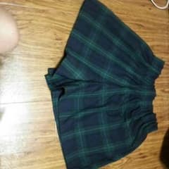 ヒアーズ キュロットスカート チェックのサムネイル