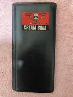 CREAM SODA 長財布 ブラック - メルカリ