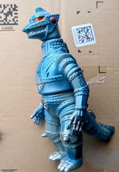 マルサン 電撃怪獣大作戦 メカゴジラ２ ブルーメタリック ソフビ マルサン 電撃怪獣大作戦 メカゴジラ2 ブルーメタリック ソフビ