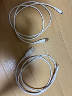 Lightningケーブル USB ホワイト 2本セットのサムネイル