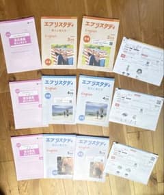 【全冊未使用】Z会 小5 英語 2025年度 エブリスタディ 13か月分のサムネイル