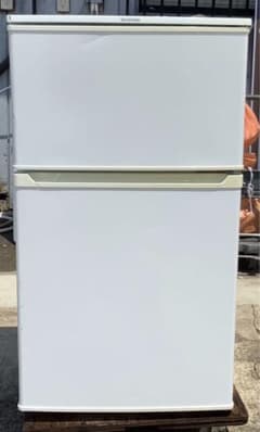 2ドア冷凍冷蔵庫 IRR-A09TW-W 90L 19年製 アイリスオーヤマ☆ - メルカリ