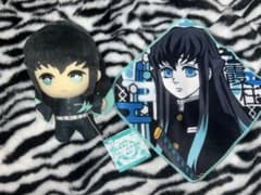 鬼滅の刃　時透無一郎　ぬいぐるみ　ハンカチのサムネイル