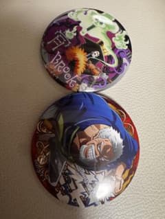 ONE PIECE 缶バッジ ブルック ガープ 2点セットのサムネイル
