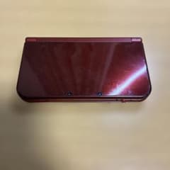 キ*ー様 3DS LL 本体　充電器　ソフト　赤　タッチペンなし　動作確認済のサムネイル