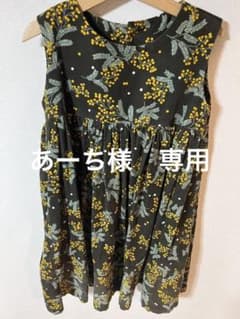 あーち様専用ハンドメイド　コーデュロイワンピースのサムネイル
